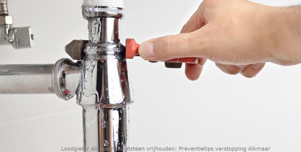 Gootsteen vrijhouden: Preventietips verstopping Alkmaar