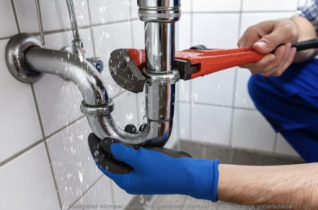Lekkende gootsteen Alkmaar? Voorkom dure waterschade