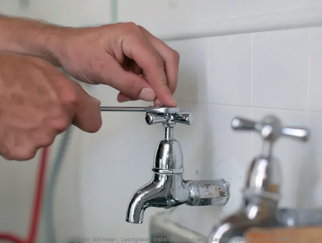 Loodgieter installatie Alkmaar: Sanitair vakkundig plaatsen