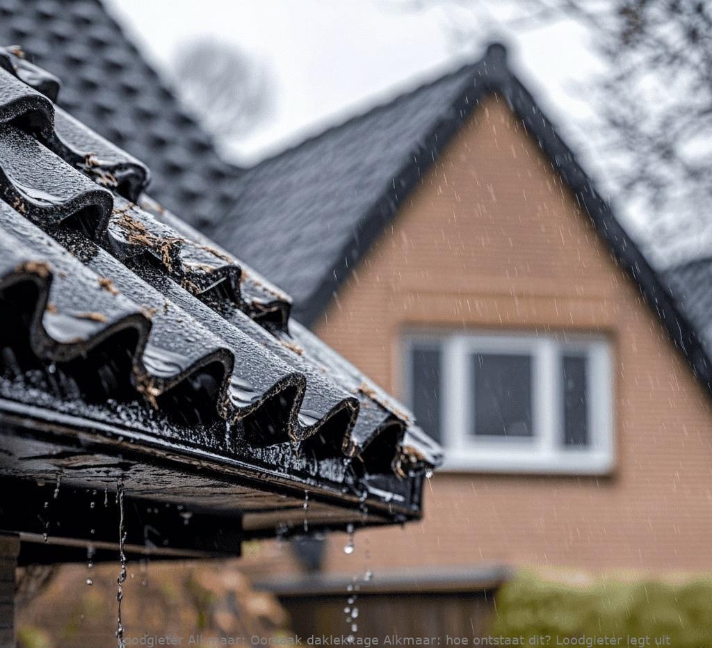 Oorzaak daklekkage Alkmaar: hoe ontstaat dit? Loodgieter legt uit