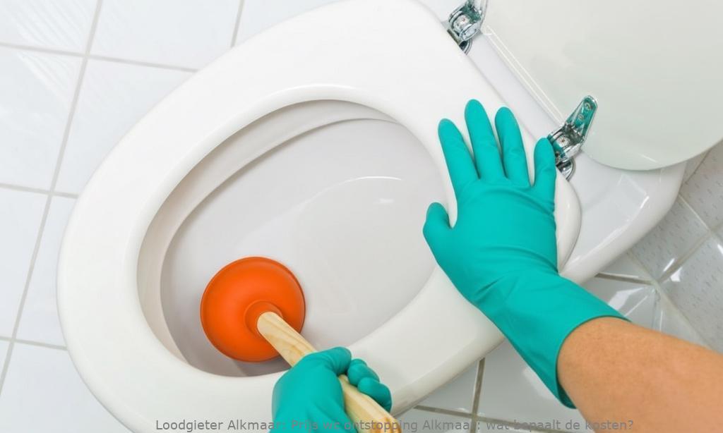 Prijs wc ontstopping Alkmaar: wat bepaalt de kosten?