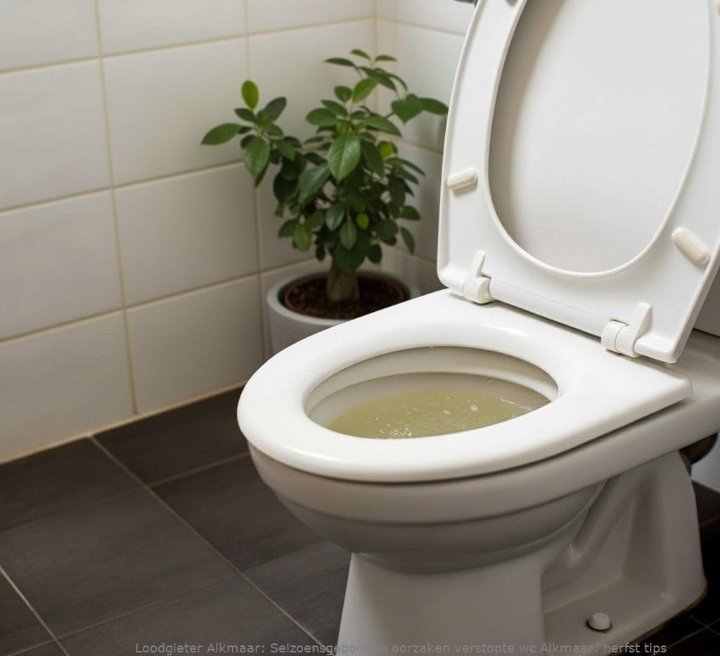 Seizoensgebonden oorzaken verstopte wc Alkmaar: herfst tips